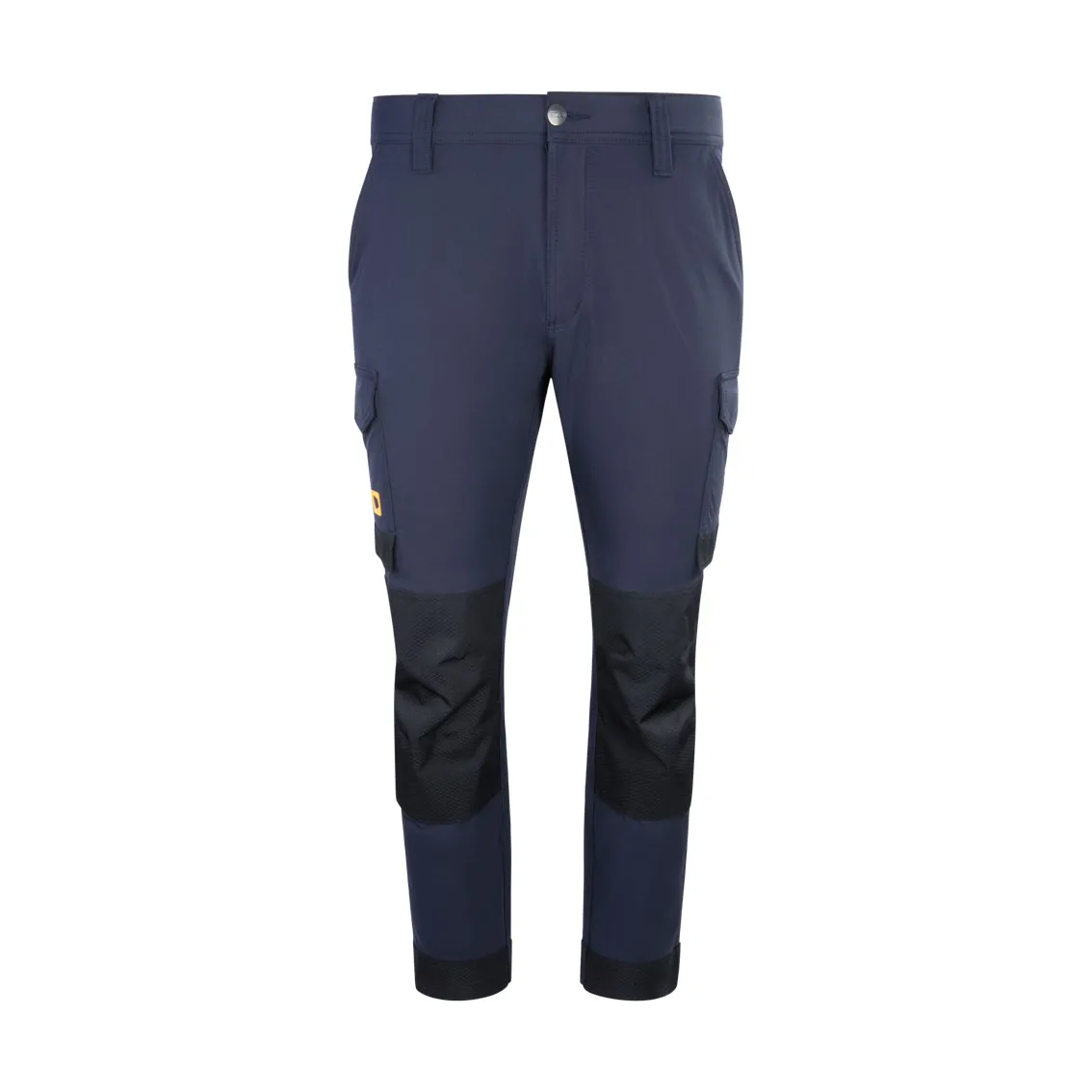 JCB Workwear Mens 4-Way Stretch Trousers — Navy Blue